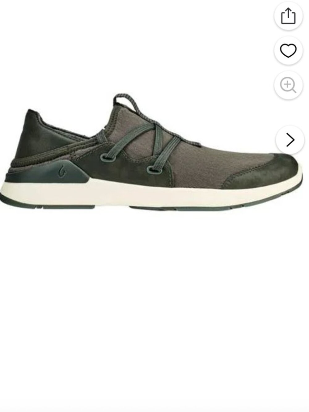 OluKai Miki Li Slip-On Sneaker in Deep Olive